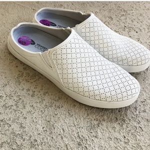 Dr. Sholls Memory Foam Cool Fit White Sneaker 8.5